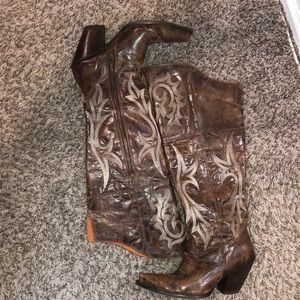 Dan post knee high boots